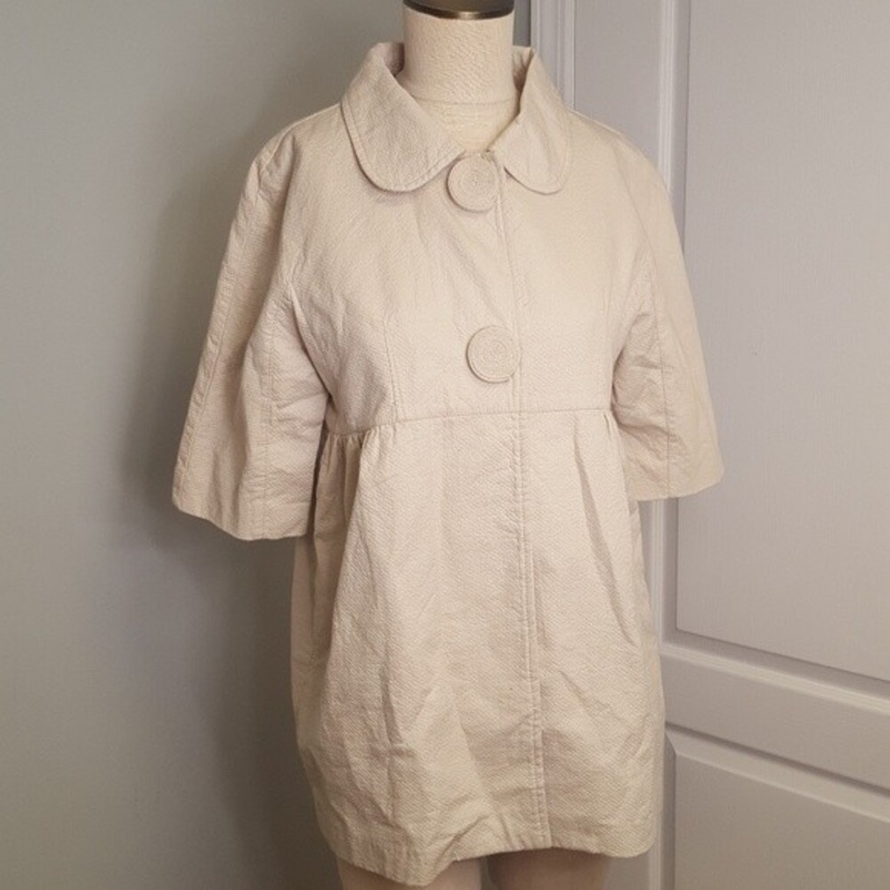 Miss Me Off White Blazer Jacket Baby Doll